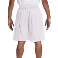 thumbnail image 5 of 9 Dri-Power Tricot Mesh Shorts, 3XL, Gridiron Silver, 5 of 5