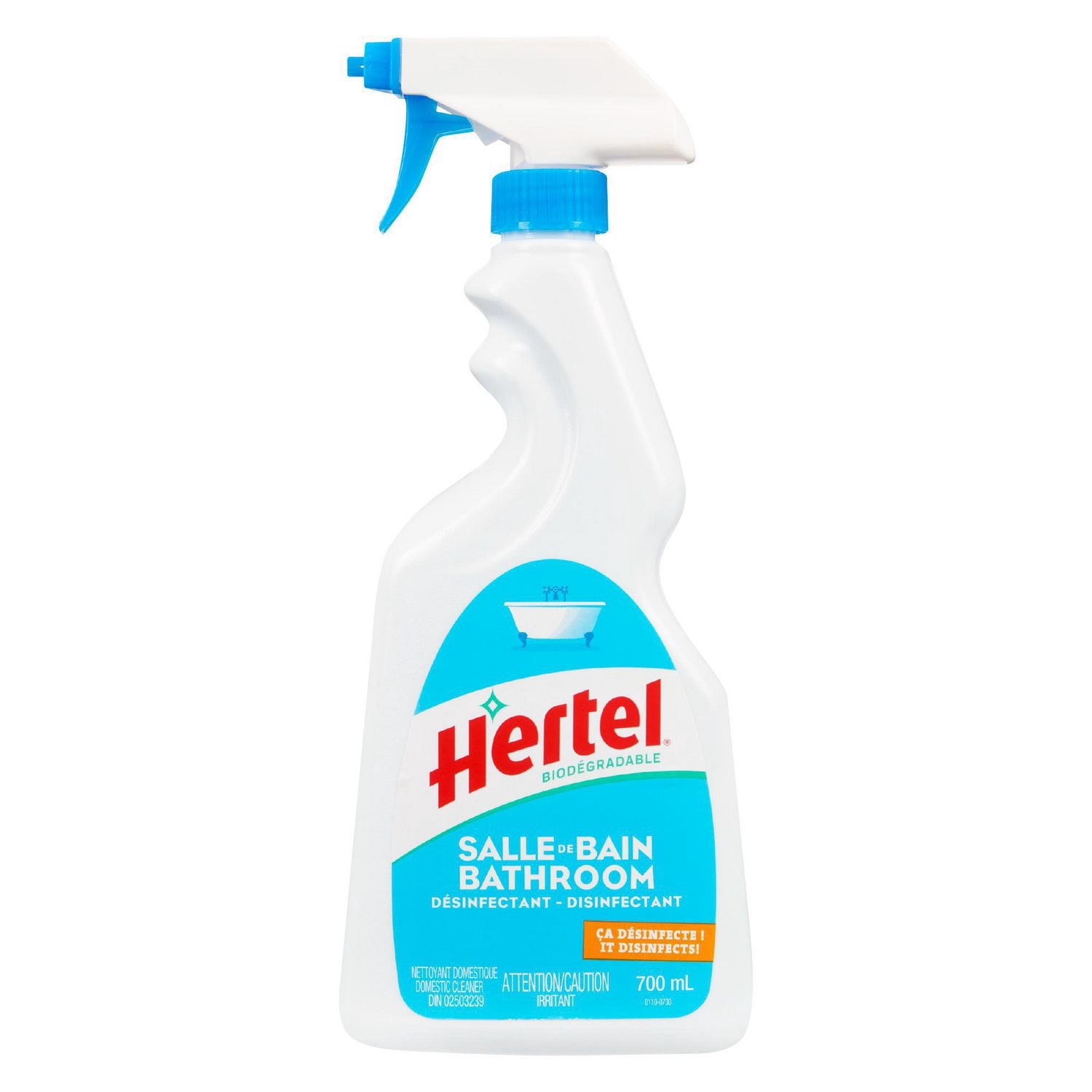 Hertel Citrus Burst Bathroom Cleaner, 700ml