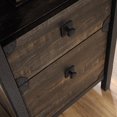 thumbnail image 4 of Sauder® Steel River L-Shaped Desk, Carbon Oak®, 423976, 4 of 9