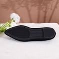 thumbnail image 4 of Walking Shoes Women Pointed Flat Suede Low-Cut Cushioned, 4 of 7