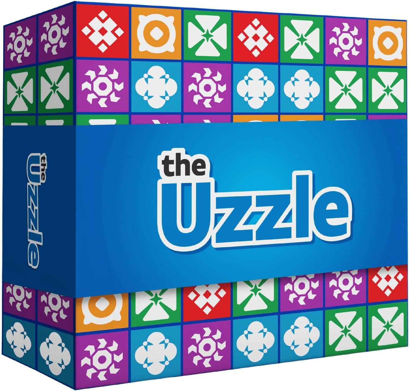 Refurbished The Uzzle 3.0 Board Game, Family Board Games for Children & Adults, Block Puzzle Games for Ages 4+
