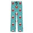 thumbnail image 4 of Kcodviy Pantalon Décontracté de Noël pour Homme Chinos Extensibles Pyjama pour Homme avec Cordon de Serrage Poches Pantalon à devant Plat Pantalon de Noël, 4 of 4