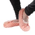 thumbnail image 2 of CHOK Adult Super Soft Warm Cozy Fuzzy Soft Touch Slippers Non-Slip Lined Socks  Assortment B  Medium 3 Pairs, 2 of 4
