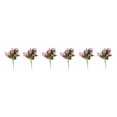 thumbnail image 1 of ZheElen 2pcs Artificial Silk Daisy Flowers Low Maintenance And For Home Faux Flowers purple 3Set, 1 of 1