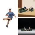 thumbnail image 3 of 1/64 Mini Ornaments Miniature Figurines Model DIY Craft Model Handcrafted DIY Accessory Projects Lightweight Man, 3 of 8