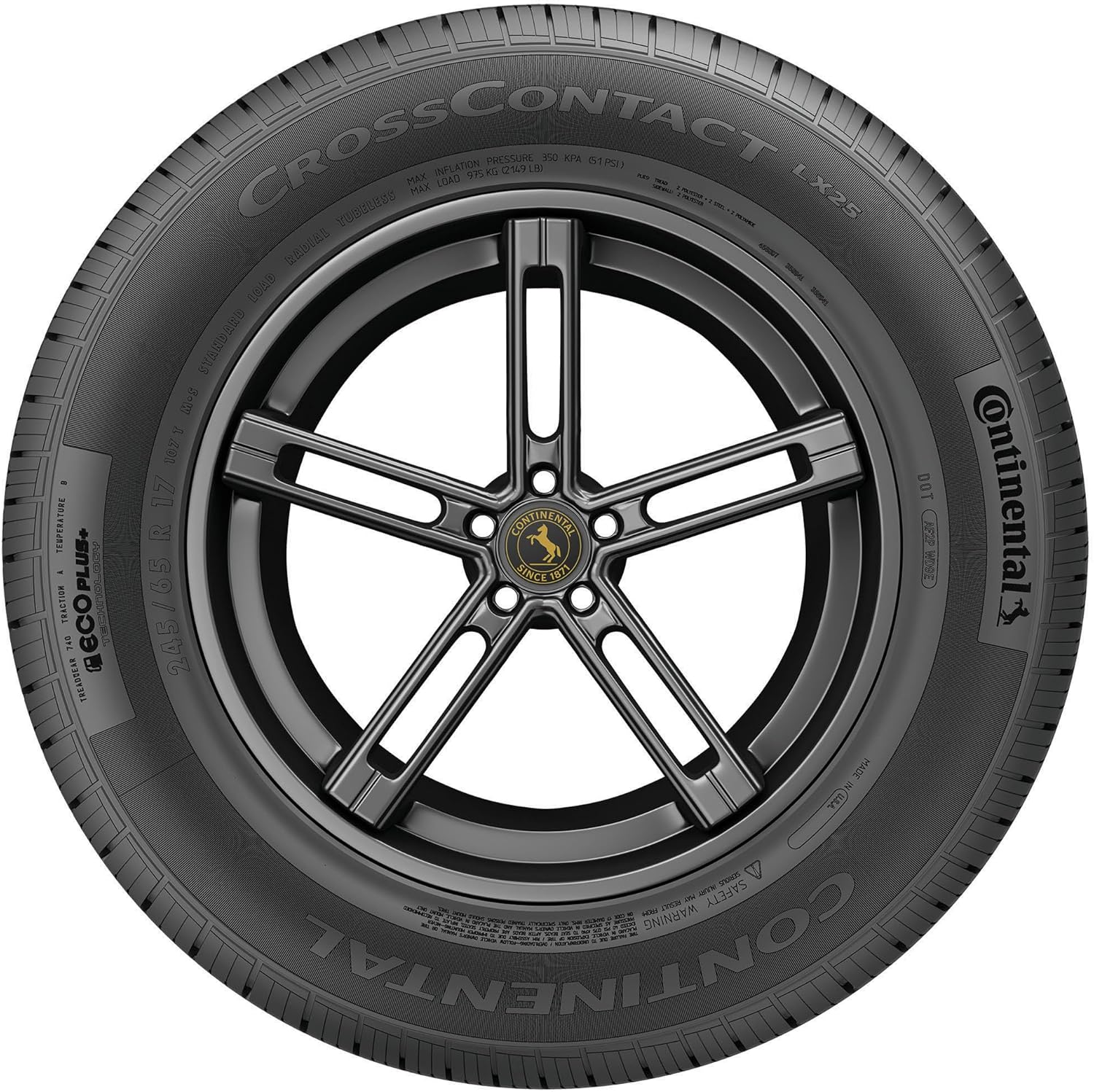 Continental CrossContact LX25 255/60R19 109H BSW pneu
