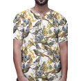 thumbnail image 4 of Atasi Kurta Court Ajusté en Coton Cambric Imprimé Col Goutte d'Eau Chemise Décontractée, 4 of 5