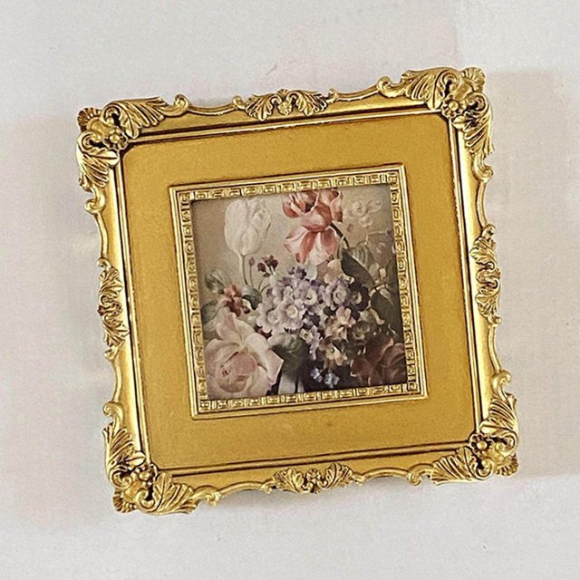 Baohd Picture Frame Embossed Living Room Photo Gallery Bedroom Baroque Photo Frame Square