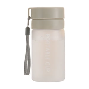 TopLLC Large Capacity Sports Water Bottle Portable Outdoor Tumbler Cup For Students Couples With Tea Infuser Flower Tea Cup Plastic Water Bottle Sports water cup