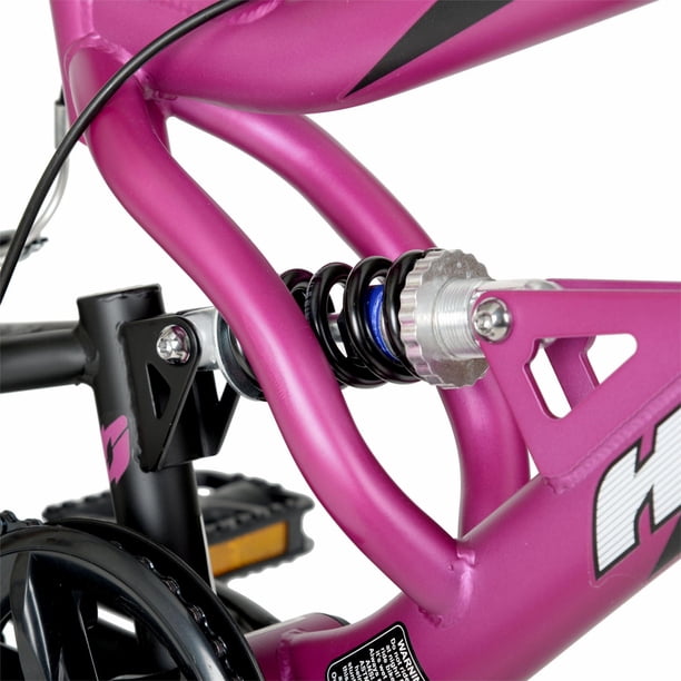Hyper Bicycles 20” Swift Mountain Bike, Magenta, Youth, Age Group