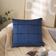 thumbnail image 1 of Brushed Pillowcase Line Back Cushion Pillow Case For Sofa Bedroom, 1 of 6