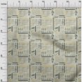 thumbnail image 3 of oneOone Silk Tabby Light Yellow Fabric Text Fabric For Sewing Printed Craft Fabric By The Yard 42 Inch Wide, 3 of 5