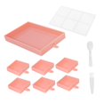 thumbnail image 2 of 5D Diamond Painting Tray Holder Point Drill Tray Container for Adults Funnel Row Pink, 2 of 7