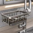 thumbnail image 3 of TopLLC Kitchen Accessories, Kitchen Essentials, Kitchen Tools Faucet Storage Rack Cloth Storage No Punching Can Hollowed Out Sink Storage Rack Storage rack, 3 of 3