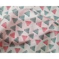 thumbnail image 4 of oneOone Silk Tabby Fabric Triangle Block Decor Fabric Printed BTY 42 Inch Wide, 4 of 4