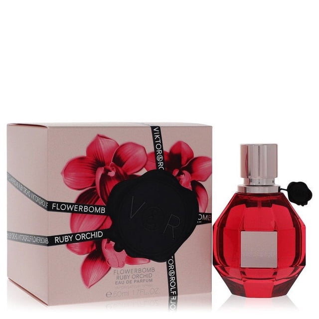 Flowerbomb Orchidée Rubis par Viktor & Rolf Vaporisateur Eau de Parfum 3.4 oz