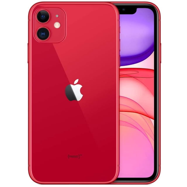 Refurbished Apple iPhone 11 A2111 (Fully Unlocked) 64GB Red (Scratch & Dent Condition)