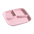 thumbnail image 2 of Meilleur Prix, Édition Limitée, Carestorng Assiettes Compartimentées de 10 Pouces de Contrôle pour Manger Souper en Paille pour Enfants Adultes Pique-Nique Assiettes Réutilisables / Plastique, Rose, Akmoler/plastique, Rose, PENDANEM, 2 of 6