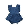 thumbnail image 1 of Toddler Girls Ruffle Romper Outfits, 1 of 4