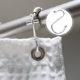 thumbnail image 4 of 24pcs Curtain Holdback Iron Bathroom Shower Hook Curtain Drape Tieback Hanger, 4 of 8