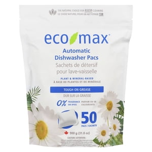 Eco-Max Lave-vaisselle automatique Pacs Fragrance Free
