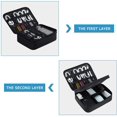thumbnail image 2 of BAGSMART Electronic Organizer, Large Double Layer Cable Bag, Travel Organizer Bag, Electronics Accessories Storage, 2 of 5