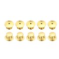 thumbnail image 1 of Unique Bargains Pin Backs Metal Lapel Pin Backing Enamel Pin Brooch Holder Locking Clasp Gold Tone 10 Pack, 1 of 6