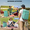 thumbnail image 3 of Pineapple Pattern Insulated Backpack Cooler - 20L Leakproof Soft Cooler Bag for College Students & Workers, 3 of 6