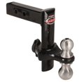 thumbnail image 1 of Trimax Verrous Attache-Remorque à Bille TRZ8PB Razor; Classe III/IV; Convient au Récepteur de 2 Pouces; Cote Brute de Remorque de 10000 Livres/poids de Langue de 1500 Livres; Retombée Réglable de 8 Pouces par Incréments de 1 Pouce, 1 of 3