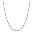 thumbnail image 1 of 925 Sterling Silver 3mm Fantaisie Rolo Chaîne 24 Pouces, 1 of 5