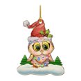 thumbnail image 1 of Clearance! Dinosaur Animal Personalization Christmas Tree Ornament Christmas Tree Pendants Hanging Pendants Plush Craft For Christmas Holiday Party Home Decor, 1 of 3