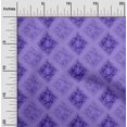 thumbnail image 2 of oneOone Polyester Spandex Medium Blue Fabric Leaves Craft Projects Decor Fabric Printed By The Yard 56 Inch Wide, 2 of 5