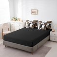 thumbnail image 4 of YST 7 Piece Brown Leopard Print Bedding Set, Safari Cheetah Bed In A Bag, King, 4 of 5