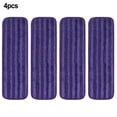 thumbnail image 1 of MYG Microfiber Reusable Mop Pads for Swiffer PowerMop, Washable Power Mop Refills, 15 Inch Mop Head Replacement, Thick Absorbent Cleaning Pads for Hardwood Floors, Set of 4, 1 of 1