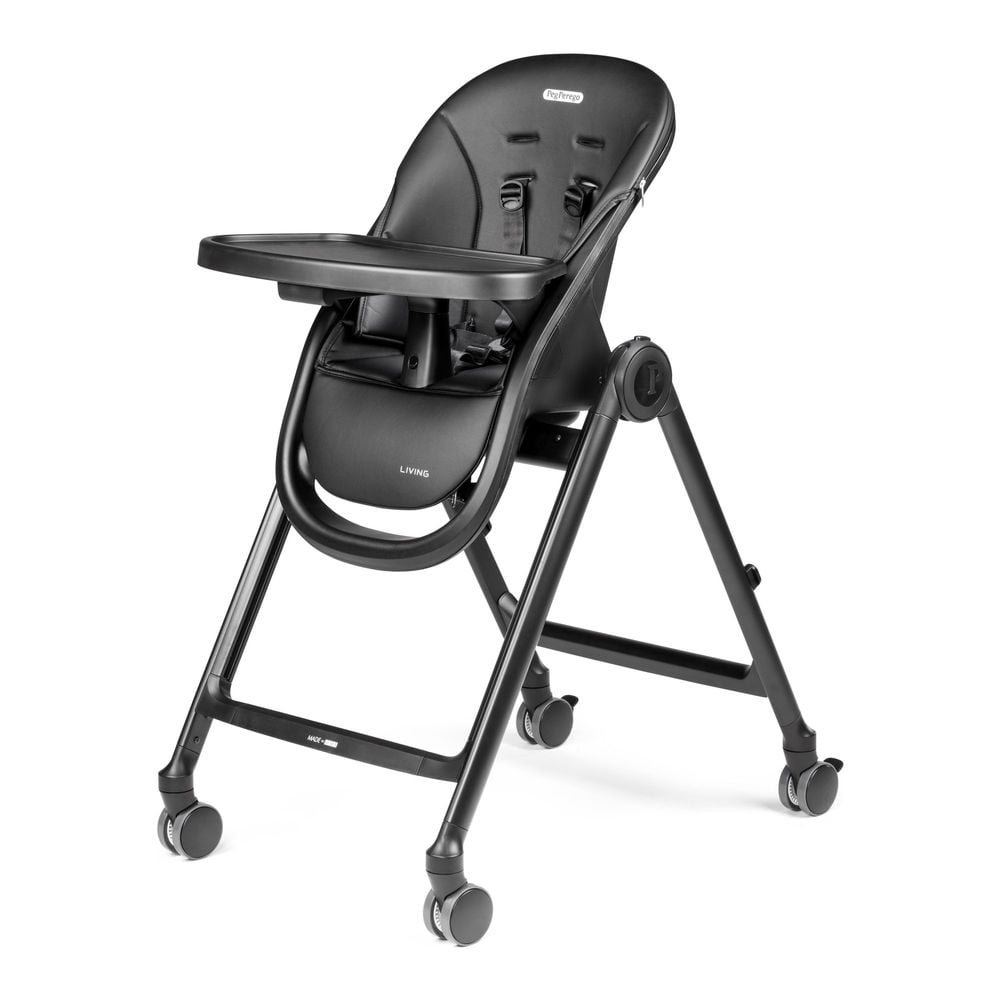 Peg Perego Living High Chair - True Black