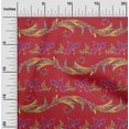 thumbnail image 1 of oneOone Polyester Lycra Fabric Leaves & Floral Artistic Decor Fabric Printed BTY 56 Inch Wide, 1 of 4