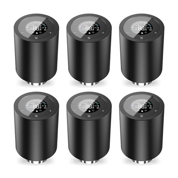 Tuya Smart Radiator Actuator, Valve TRV Thermostat Automatic Programmable Temperature Voice Control For Alexa Google Home ,Save Energy