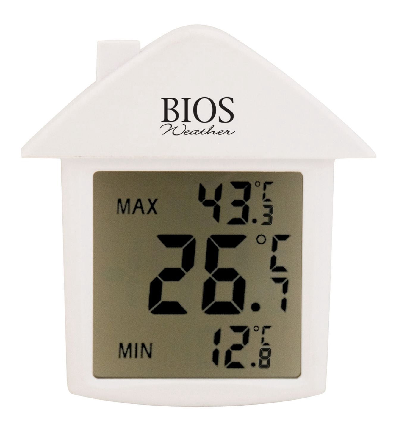 BIOS Weather Thermomètre numérique avec ventouse