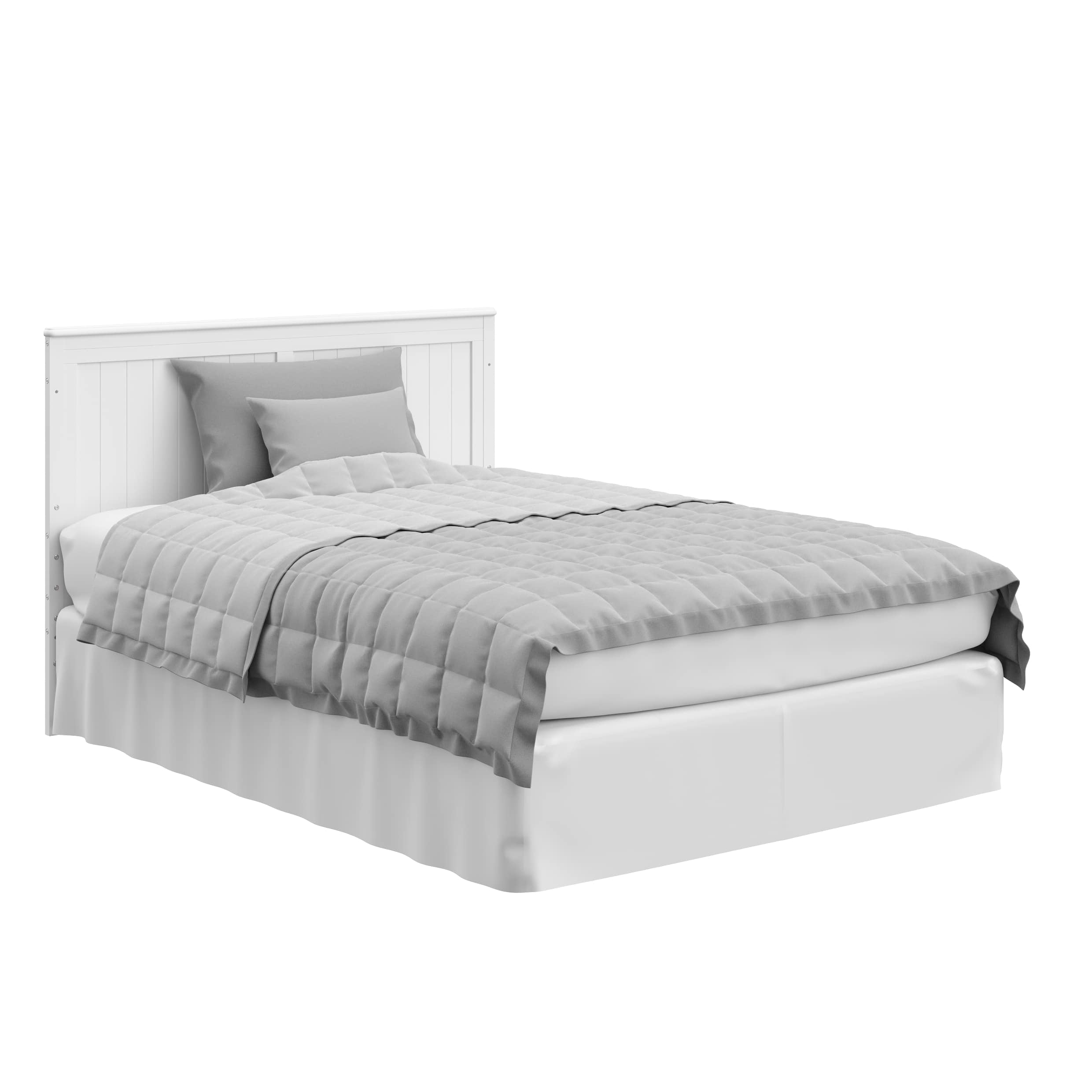 Lit de bébé convertible 5 en 1 avec tiroir et table à langer Hadley de Graco, Blanc
