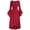 Red, variant on Cameland Renaissance Dress for Women, Gothic Halloween Costume Medieval Wedding Dress, Solid Flared Long Sleeve Princess Dress, Gothic Maxi Dress