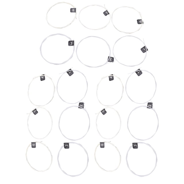 Classical Guitar Strings,3 Set of Classical Nickel Plated Strings Guitar Strings Superior Craftsmanship