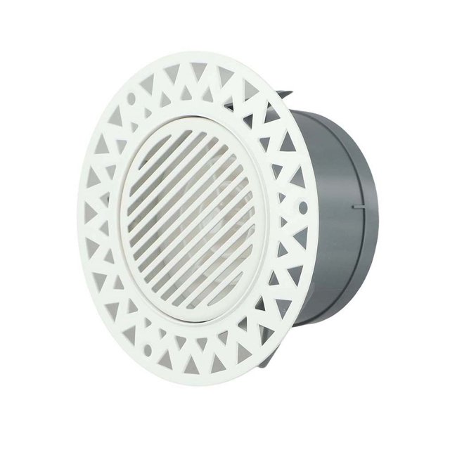 Round Air Vent 75/100mm Ceiling Diffusers Grill Cover Wall Extractor Fan Vent For Bathroom Kitchen Living Room