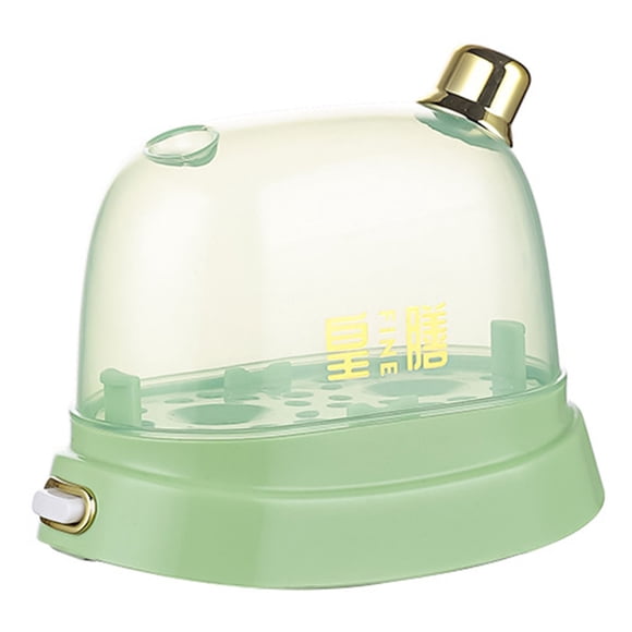 RUIG Egg Cooker for Kitchen Egg Cooker for Hard Boiled Eggs Portable 2 Eggs Capacityelectric Egg Boiler for Breakfast Preparation Auto Shut Off (Green)