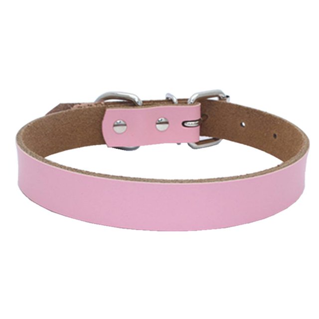Colliers Réglables Chaton Animaux de Compagnie en Cuir Confortable Fournitures Chaton Doux Chiot Boucle Collier Animaux de Compagnie Fournitures pour Largr Petit Chien