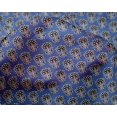 thumbnail image 4 of oneOone Silk Tabby Fabric Leaves & Floral Block Fabric Prints By Yard 42 Inch Wide, 4 of 5