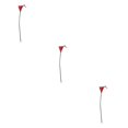 thumbnail image 2 of kurtrusly Wedding Decor With Simulated Calla - Choose Variety Of Colors And Styles With High 3D And Simulation Durable PU Big Red 3PCS, 2 of 6