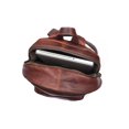 thumbnail image 3 of Tolredo Leather, Cronos, Chestnut Brown, Leather Backpack Bag, 3 of 10