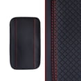 thumbnail image 4 of Chmadoxn Car Armrest Storage Box Mat, Fiber Leather Car Center Console Cover, Car Armrest Seat Box Cover Accessories Interior Protection For Most Vehicle, SUV, Car Armrest trunk sleeve pad, 4 of 9