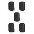 thumbnail image 2 of jesticaly Earphone Carry Case with Zipper Earbud Wireless Wired Storage Box Organizer Multi-purpose for Protection Pouch for Outdoor Black 5Set, 2 of 6