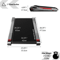 thumbnail image 4 of AnthroDesk EgoFit Walker Pro M1 Motorized Treadmill with APP and Remote Control, 4 of 9